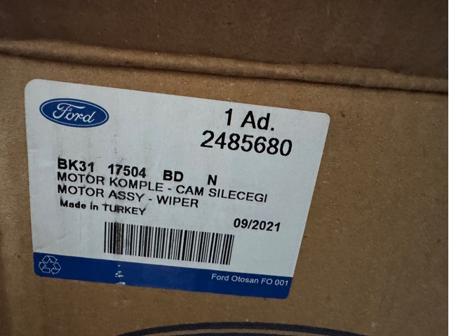 Купити BK3117504BD Ford Трапеція двірників