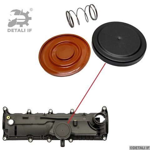 Кришка клапанна Detali IF DF15702 ціна, від 23.65 USD