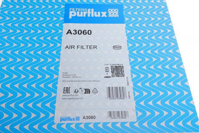 Елемент повітряного фільтра Purflux A3060 ціна, від 19.91 USD