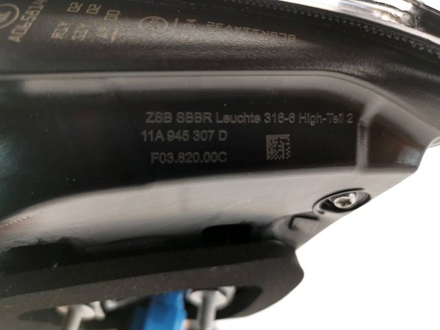 Ліхтар кришки багажника VAG 11A945276B ціна, від 196.82 USD