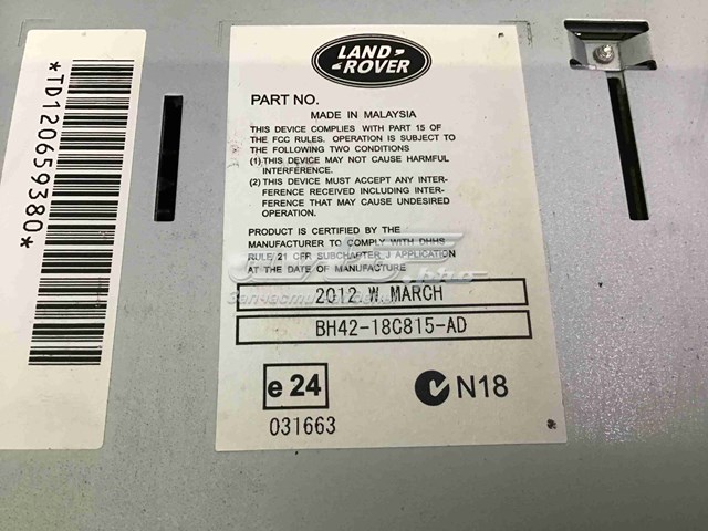  Land Rover BH4218C815AD