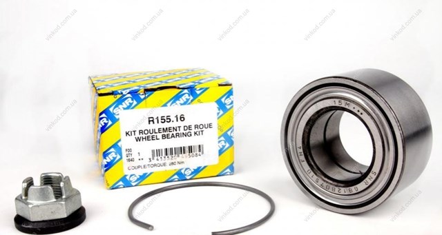Комплект підшипник маточини передньої NTN R15516 ціна, від 19.02 USD