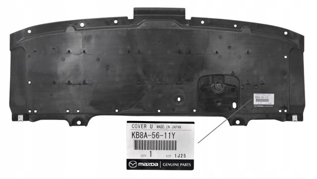 Захист двигуна передній KB8A5611Y Mazda