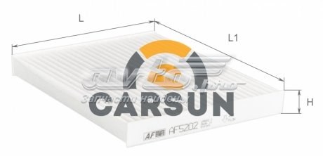 Повітряний фільтр салону Alpha Filter AF5202
