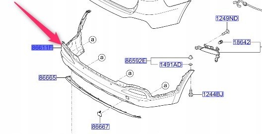  86612C5020 Hyundai/Kia