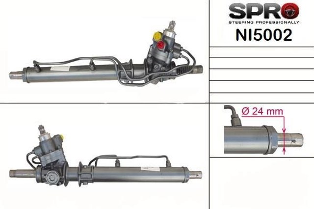 NI202R MSG Рейковий рульовий механізм