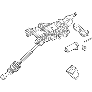 Рульова колонка Ford F2GZ3C529AE ціна, від 100.34 USD