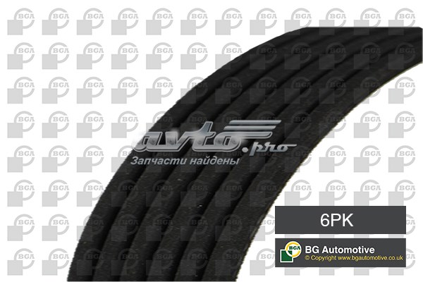 6PK1740 BGA Поліклиновий ремінь