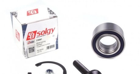 Комплект підшипник маточини передньої Solgy 216067 ціна, від 16.41 USD
