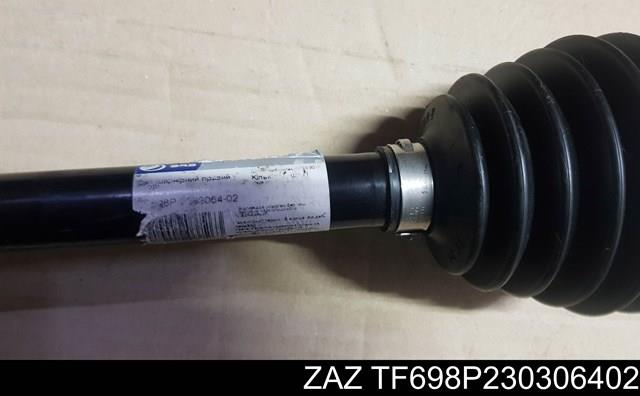 Привід правий ZAZ TF698P230306402