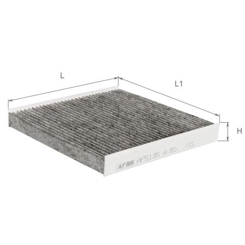 Купити AF5135A Alpha Filter Фільтр салону вугільний