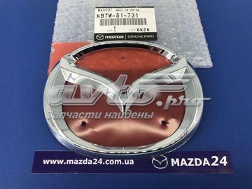 Фірмовий значок на кришку багажника Mazda KB7W51731