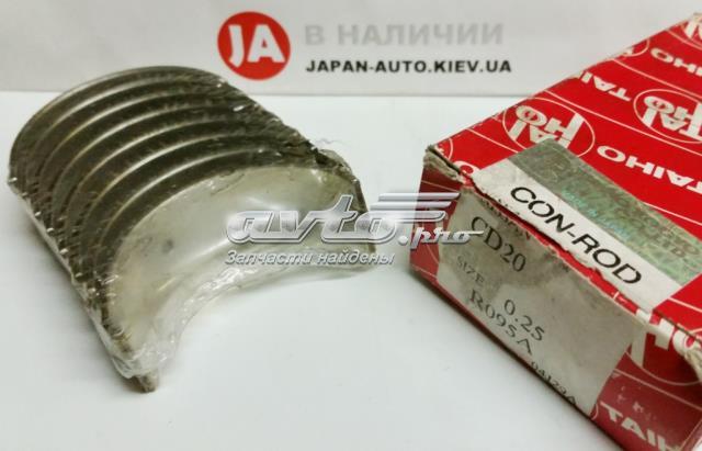 Вкладиші колінвала, шатунні, комплект, 1-й ремонт (+0,25) Taiho R095A025