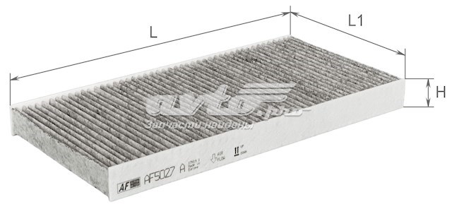 AF5027A Alpha Filter Внутрішньосалонний фільтр