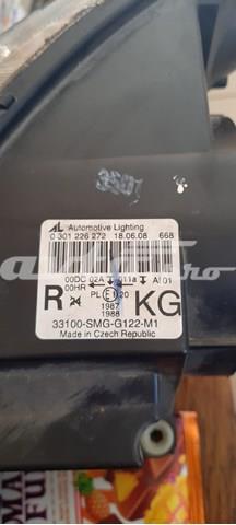 33100SMGG122M1 Honda Основна фара - вставка