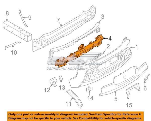 Купити 51127306903 BMW Кронштейн бампера заднього, центральний