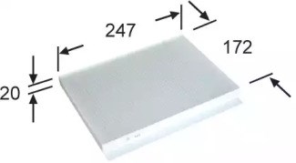 Купити AC9402 JS Asakashi Фільтр салону вугільний