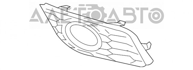 FP5057911 FPS Заглушка протитуманок, ліва