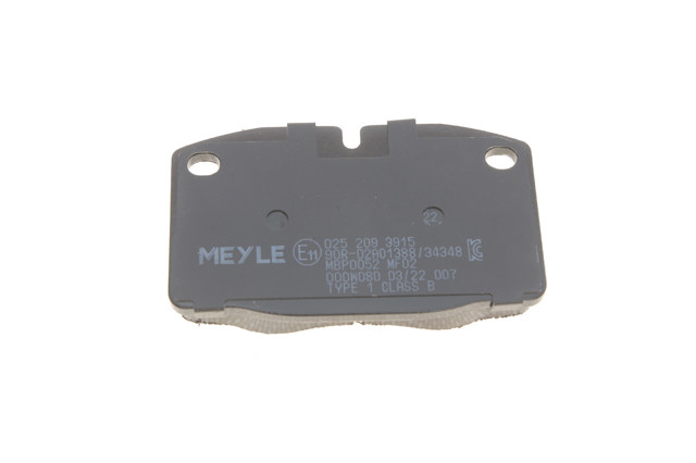 Тормозні колодки Meyle 252093915