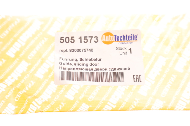 5051573 Autotechteile Обмежувач зсувних дверей, верхній на кузові