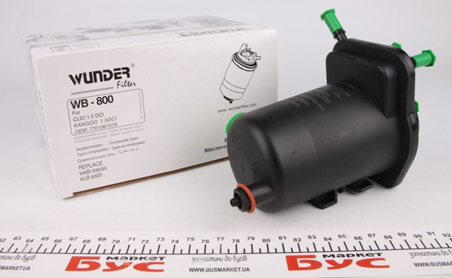 Фільтр тонкого очищення палива Wunder WB800 ціна, від 10.55 USD