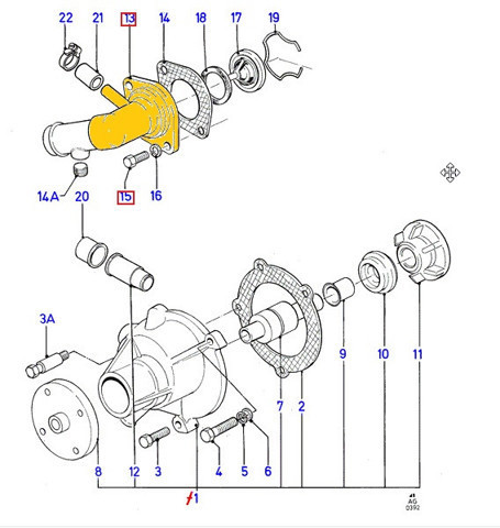 Кожух термостата ACS P0121 ціна, від 16.34 USD