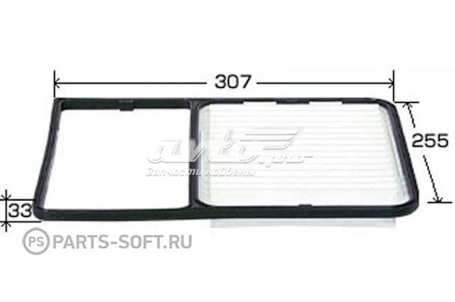 Елемент повітряного фільтра JS Asakashi A1016 ціна, від 6.79 USD