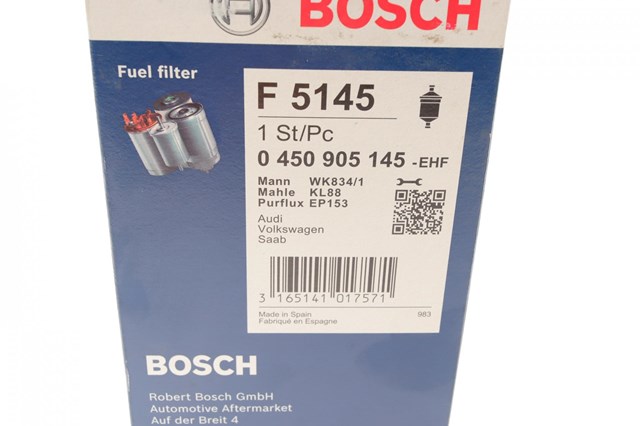450905145 Bosch фільтр паливний