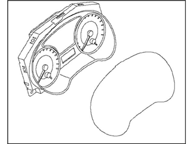 Купити 248103YU9A Nissan/Infiniti Спідометр