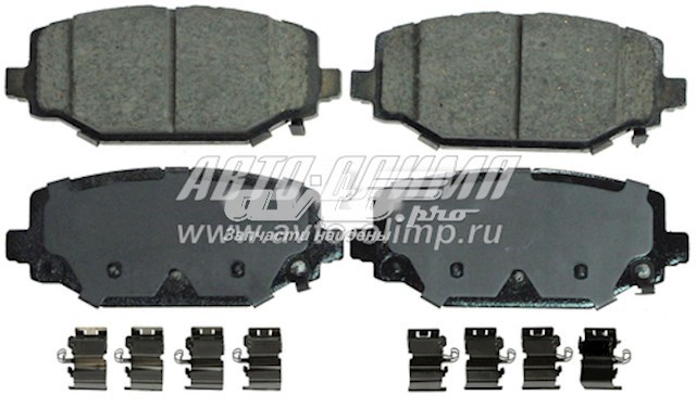 Купити ZD1596 Wagner Задні колодки