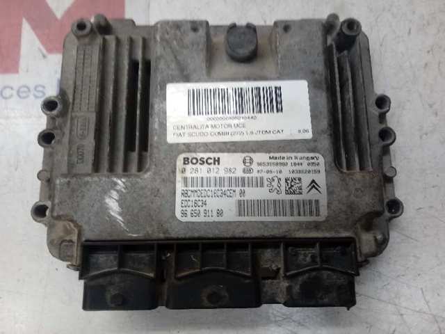 Електронний блок керування двигуном 281012982 Fiat/Alfa/Lancia