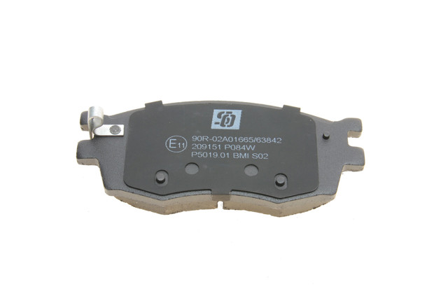 Передні тормозні колодки 209151 Solgy