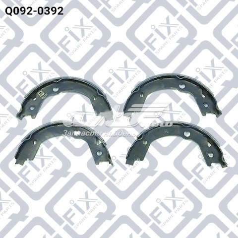 Колодки ручника / стоянкового гальма Q-fix Q0920392 ціна, від 19.91 USD