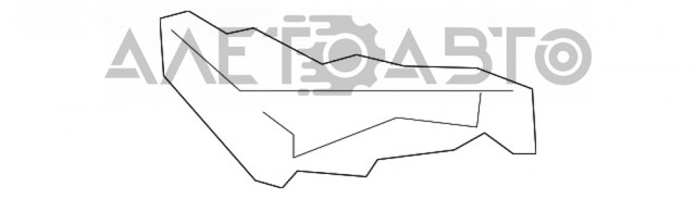 Купити KB8B50C12B Mazda Кронштейн бампера переднього, правий