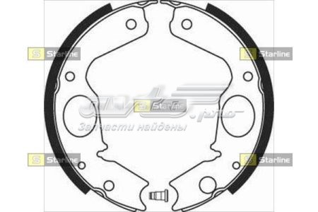 Колодки ручника BC08350 Starline