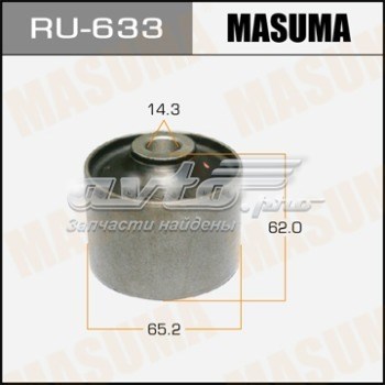 Сайлентблок задньої тяги Masuma RU633