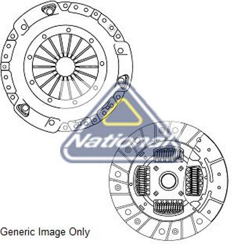 Комплект зчеплення (3 частини) CK10088 National