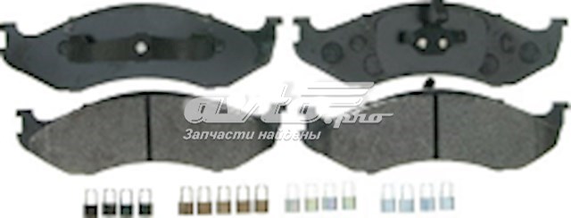 Передні тормозні колодки ZX477 Wagner
