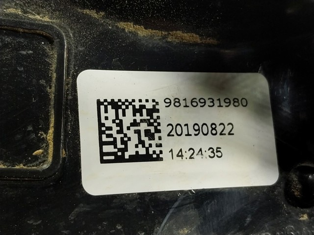  Peugeot/Citroen 9816931980 ціна, від 329.27 USD