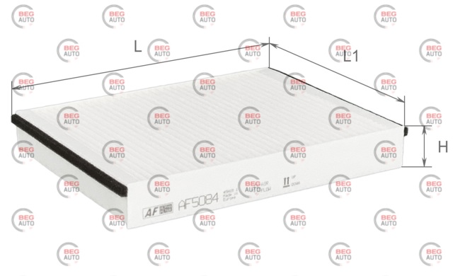 AF5084 Alpha Filter Внутрішньосалонний фільтр