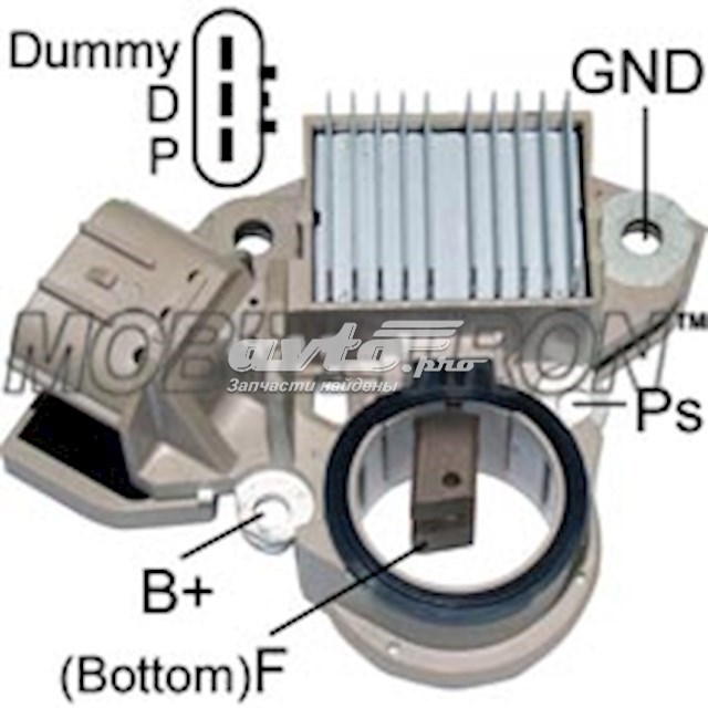 Реле регулятор генератора MITSUBISHI 505