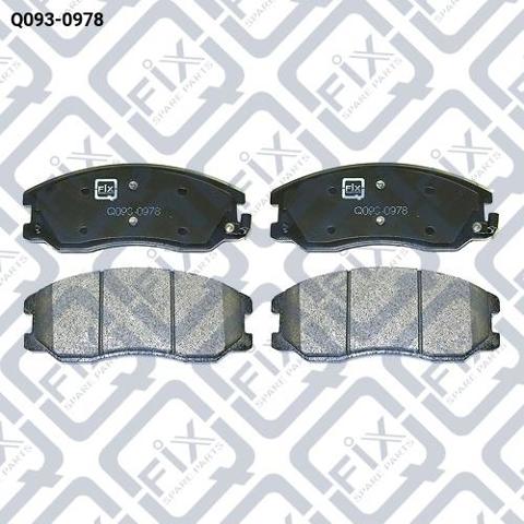 Q0930978 Q-fix Передні гальмівні колодки