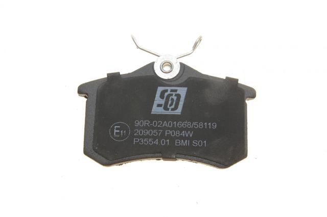Задні гальмівні колодки Solgy 209057 ціна, від 12.06 USD