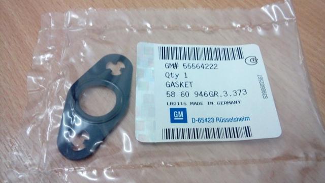 Прокладка шланга відводу масла від турбіни General Motors 55564222