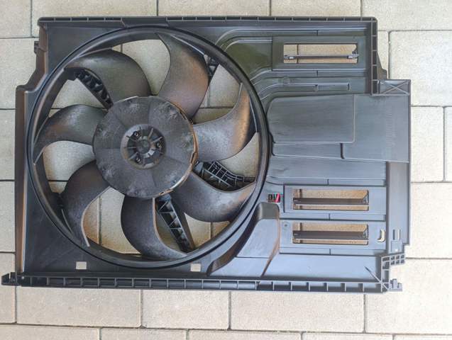20L123W4 Polcar Дифузор радіатора охолодження, в зборі з мотором і крильчаткою