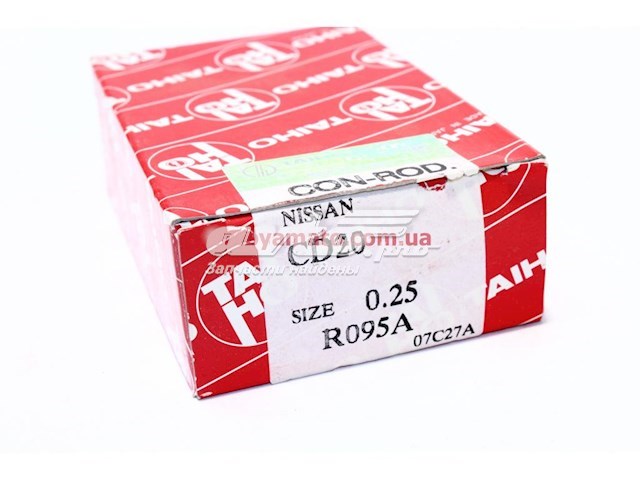 R095A025 Taiho Вкладиші коленвала, шатунні, комплект, 1-й ремонт (+0,25)