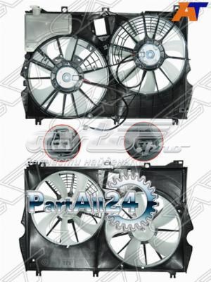 Дифузор (кожух) радіатора охолодження Lexus RX 450H/350L/200T позашляховик (L25) (2015 - 2022) ціна, від 210.58 USD