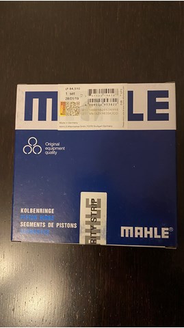 Купити 028RS101260N0 Mahle Original Кільця поршневі на 1 циліндр, STD.