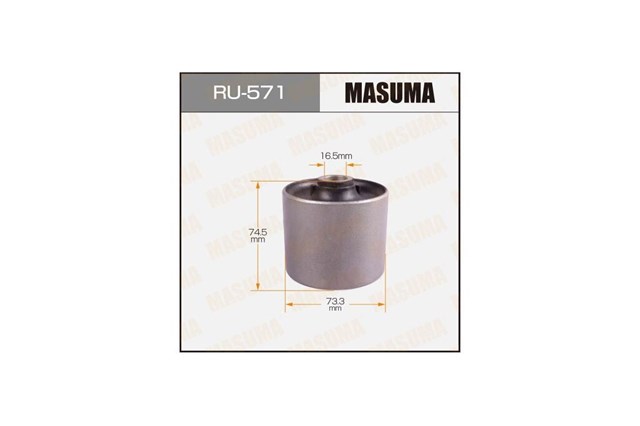 Сайлентблок заднього поздовжнього нижнього важеля RU571 Masuma