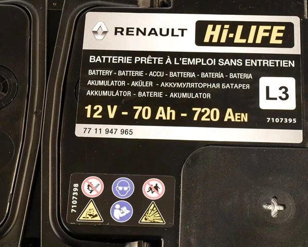 7711947965 Renault (RVI) Авто акумулятор